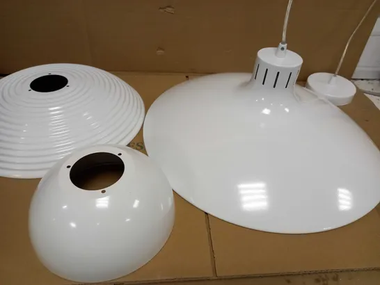 JOHN LEWIS STOCKHOLM WHITE CEILING LIGHT 