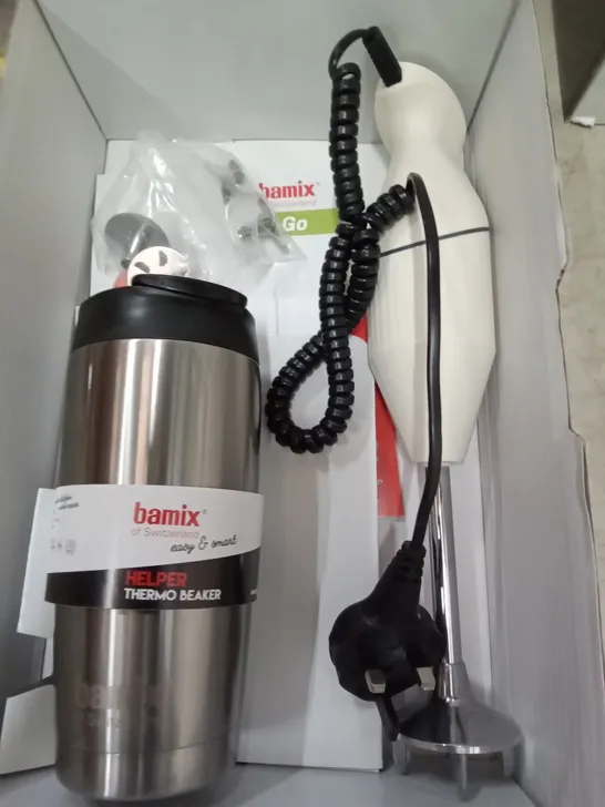 Boxed bamix blender 