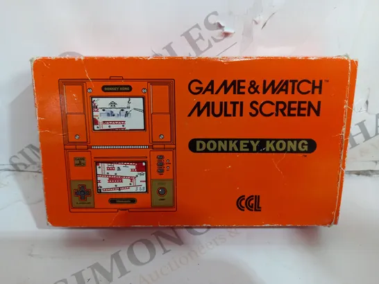 BOXED GAME & WATCH MULTISCREEN DONKEY KONG 