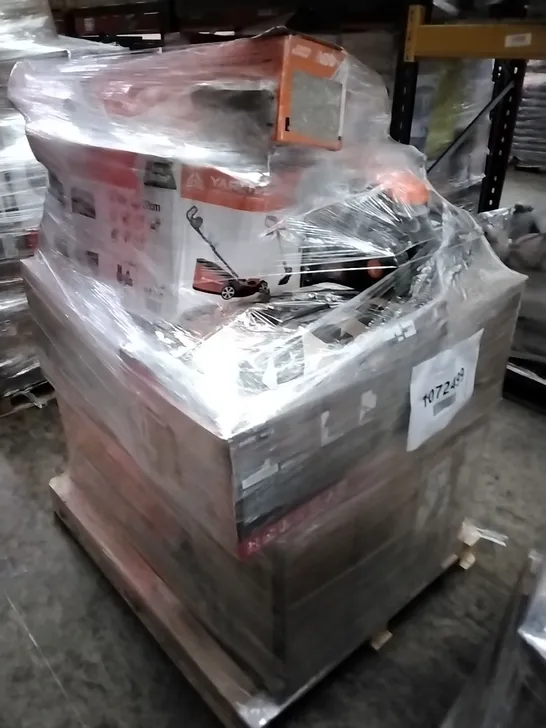 PALLET OF APPROXIMATELY 12 UNPROCESSED RAW RETURN HOUSEHOLD AND ELECTRICAL GOODS TO INCLUDE;