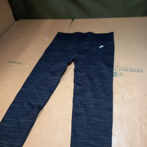 BLACK GYMSHARK LEGGINGS SIZE M 