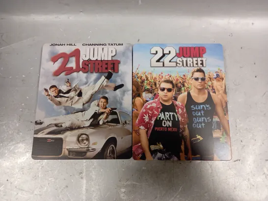 21 & 22 JUMP STREET SPECIAL EDITION STEELBOOK BLU-RAYS