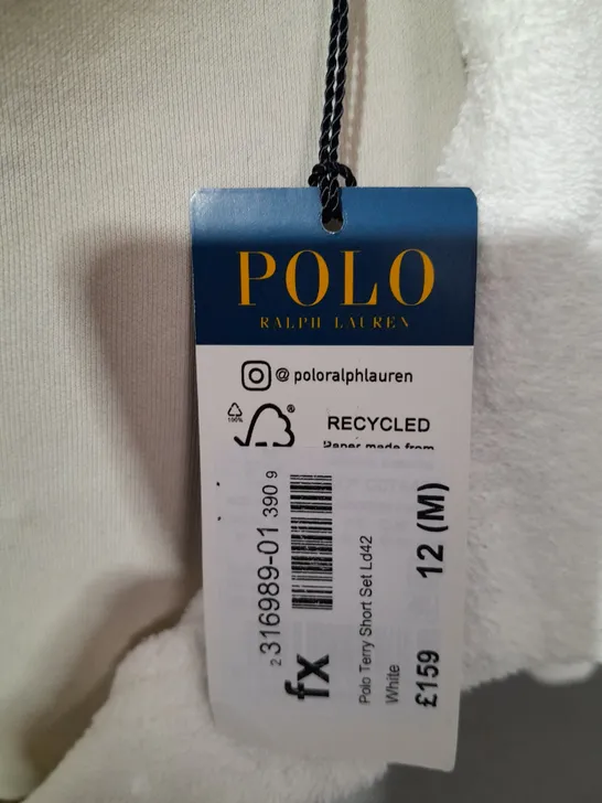 POLO RALPH LAUREN TERRY TOP - 12 M