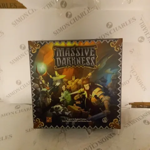 BOXED MASSIVE DARKNESS - COOPERATIVE DUNGEON CRAWLING GAME FOR 1-6 PLAYERS (AGE 14+)