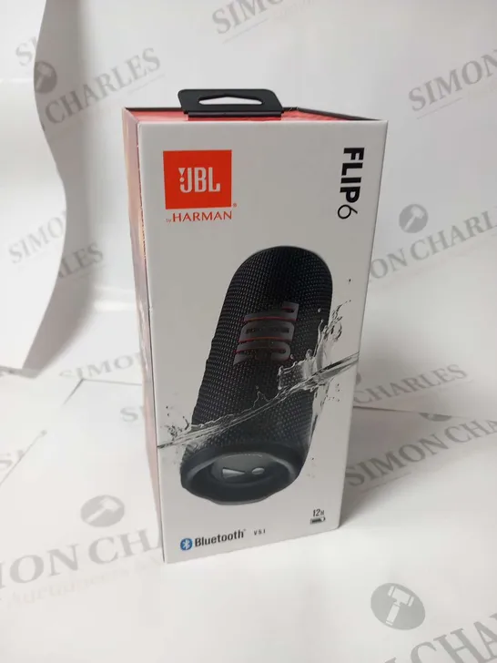 BOXED JBL BY HARMAN FLIP6 BLUETOOTH PARTYBOOST SPEAKER