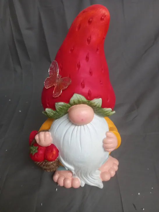 GARDEN REFLECTIONS LED FRUIT GNOME