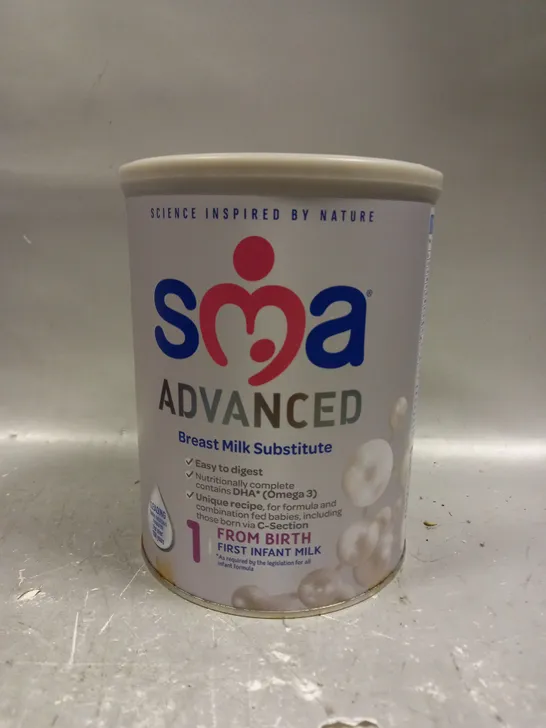 SEALED SMA ADVANCED BREAST MILK SUBSTITUTE FORMULA - 1 FROM BIRTH 