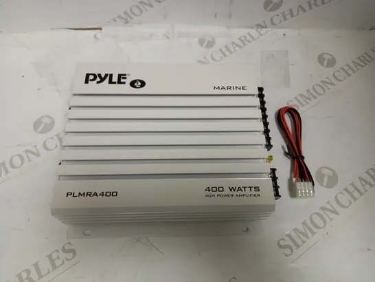 PYLE PLMRA400 ELITE SERIES 400W MARINE WATERPROOF 4 CHANNEL POWER AMPLIFIER RRP £77.99