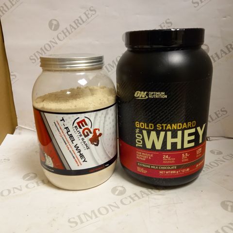 LOT OF APPROXIMATELY 1.5KG WHEY PROTEIN