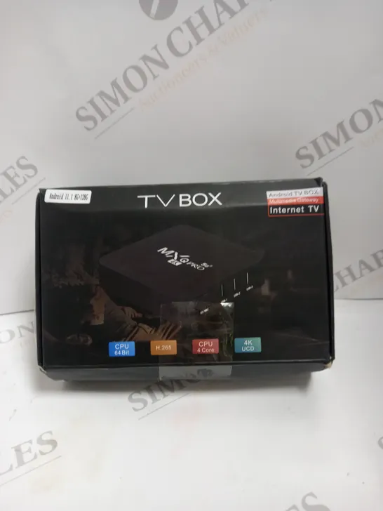 BOXED UNBRANDED ANDROID TV BOX MULTIMEDIA GATEWAY 