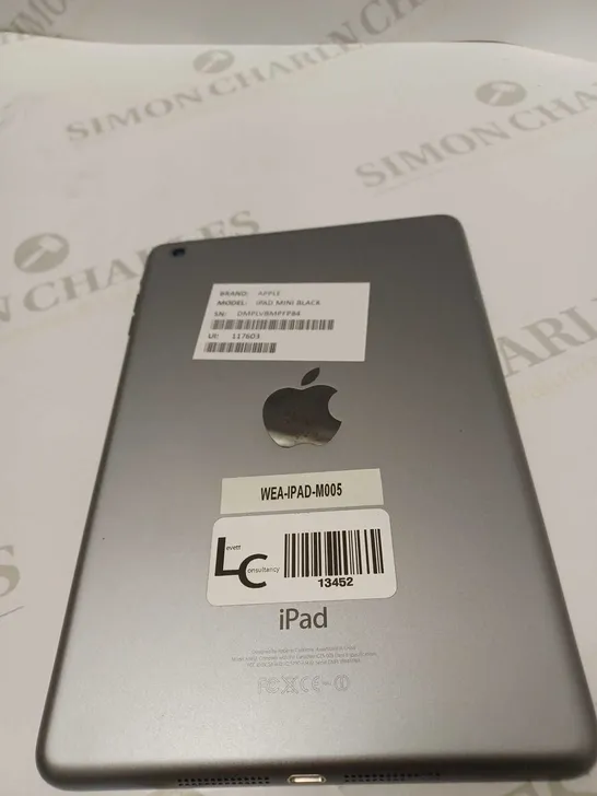 APPLE BLACK IPAD MINI DMPLVBMPFP84