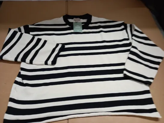 H&M STRIPED JUMPER - EUR L