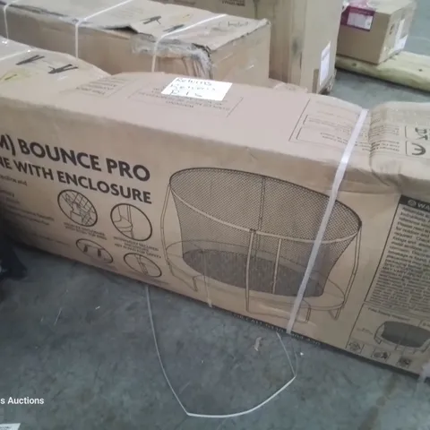 BOXED SPORTSLINE 10FT BOUNCE PRO TRAMPOLINE WITH ENCLOSURE