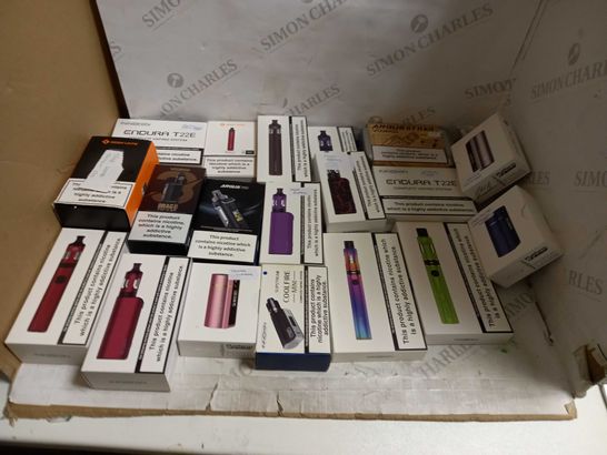 LOT OF APPROXIMATELY 20 E-CIGARATTES TO INCLUDE VOOPOO DRAG3, AND ENDURA T22E ETC.
