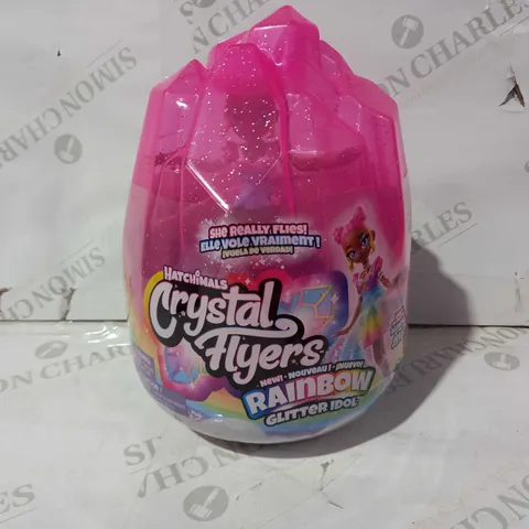 HATCHIMALS CRYSTAL FLYERS RAINBOW GLITTER IDOL