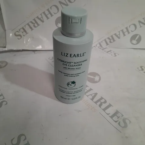 LIZ EARLE EYEBRIGHT SOOTHING EYE CLEANSER LOTION ~ WITCH HAZEL & ALOE VERA 150ML