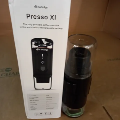 BOXED CAFFE2GO PRESSO XI PORTABLE COFFEE ACHINE