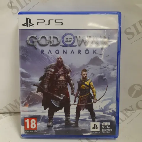 GOD OF WAR RAGNAROK GAME FOR PS5