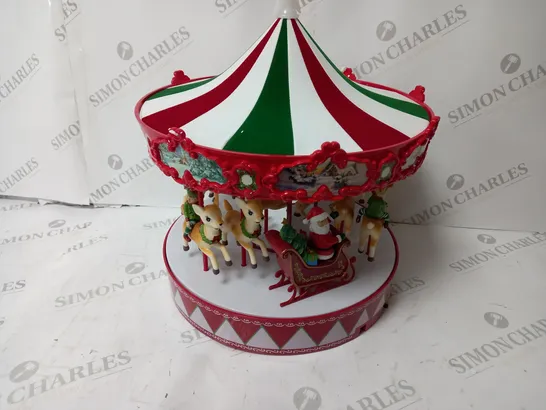 OUTLET MR CHRISTMAS DELUXE VINTAGE CAROUSEL