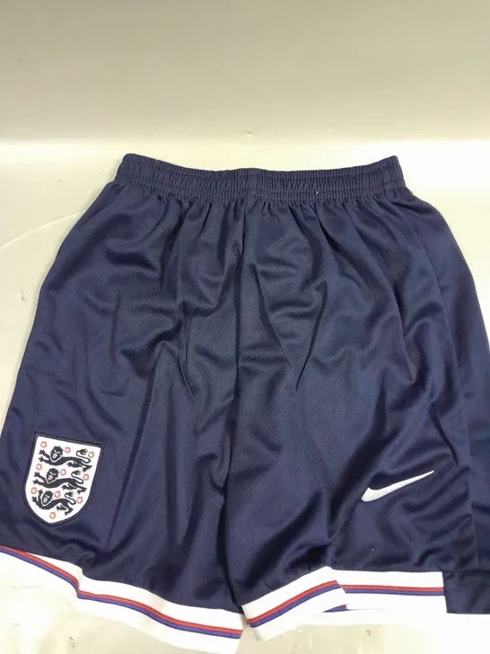 ENGLAND NATIONAL TEAM JERSEY SHORTS - SIZE UNSPECIFIED 