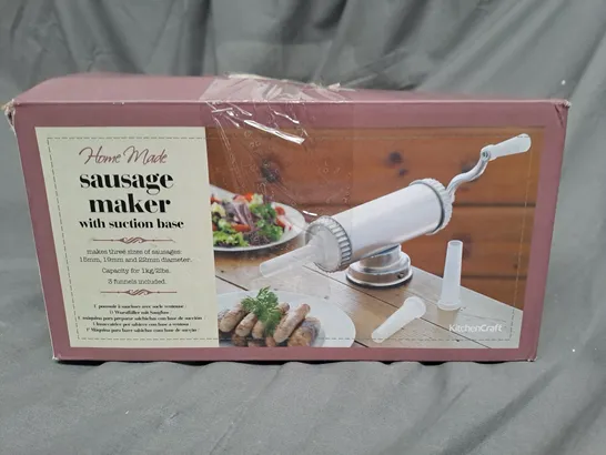 KITCHENCRAFT KITCHEN CRAFT HOME MADE SAUSAGE MAKER