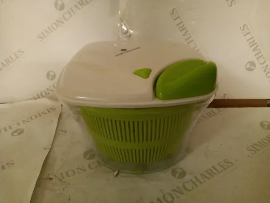 COOK'S ESSENTIALS PULL CORD SALAD SPINNER