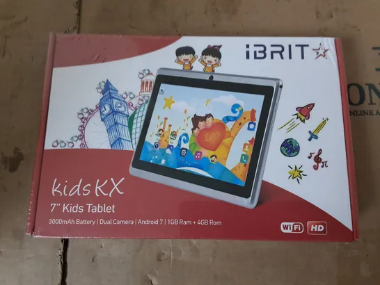 BOXED AND SEALED IBRIT KIDSKX 7" KIDS TABET 