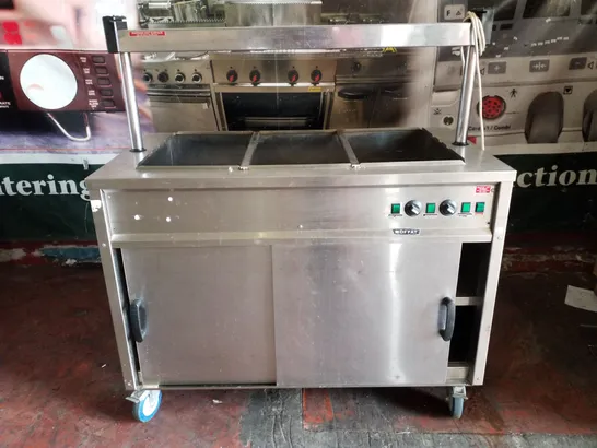 MOFFAT 3 SECTION BAIN MARIE/HOT CUPBOARD UNIT