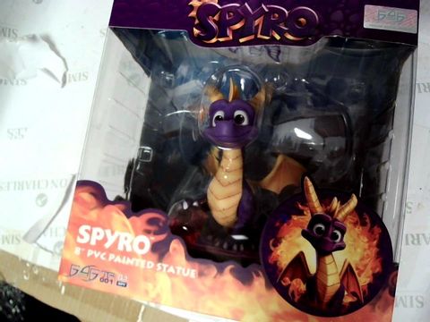 FIRST FOR FIGURES SPYRO DRAGON 8" PVC PAINTED STATUE 