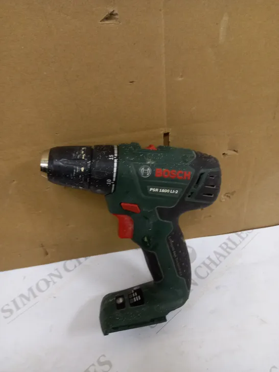 BOSCH PSR 1800 LI-2 DRILL