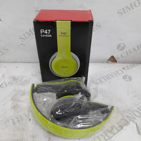 BOXED P47 5.0+EDR WIRELESS HEADPHONES