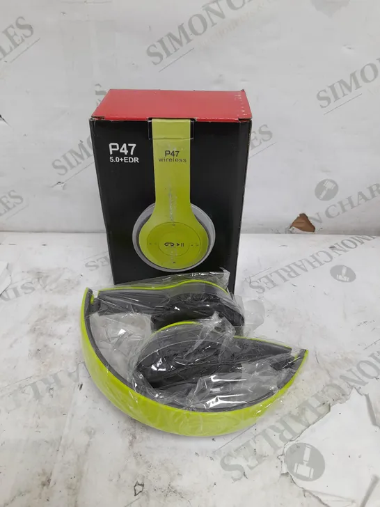 BOXED P47 5.0+EDR WIRELESS HEADPHONES