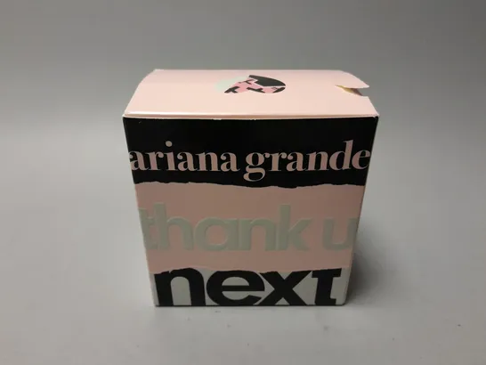 BOXED ARIANA GRANDE THANK U NEXT (50ml) RRP £43