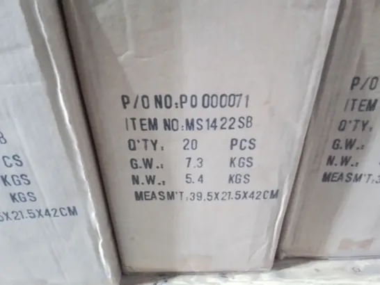 PALLET CONTAINING 9 MULTIPACK BOXES OF ASSORTED LIGHTING ITEMS INCLUDES EMCOLITE MS1422, 50W PISTON FITTING IN CAST ALUMINIUM AND 6.5W BULBS