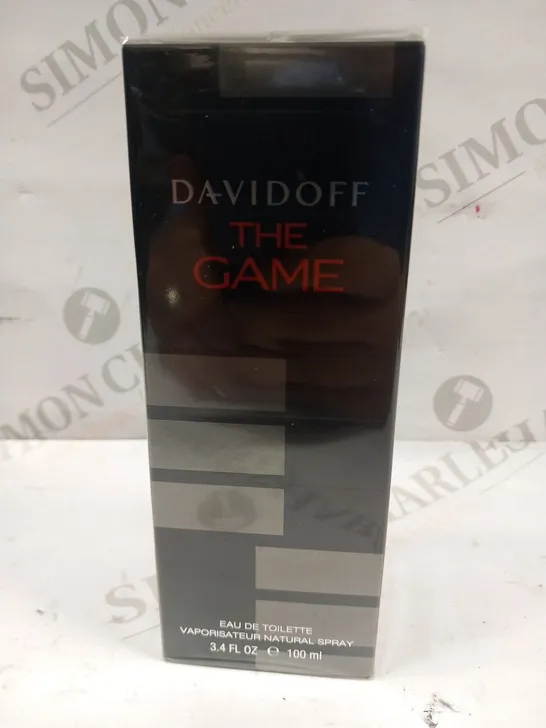 BOXED AND SEALED DAVIDOFF THE GAME EAU DE TOILETTE 100ML