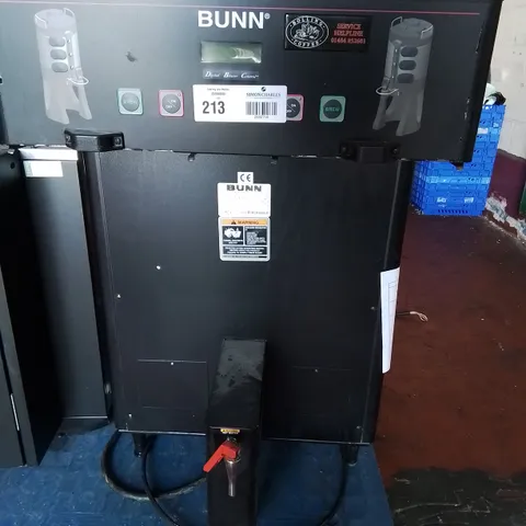 BUNN DUAL FILTROSHUTTLE COMMERCIAL DIGITAL COFFEE BREWER COMBI WITH HOT WATER 