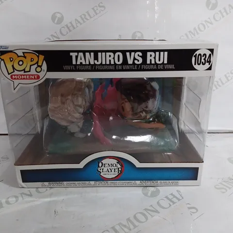 FUNKO POP FIGURE KIMETSU NO YAIBA DEMON SLAYER TANJIRO VS RUI - 1034