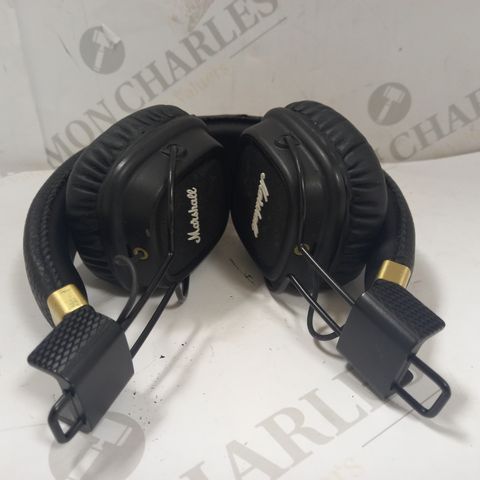 MARSHALL ON EAR HEADPHONES IN BLACK