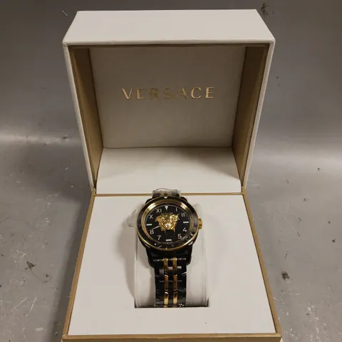 VERSACE 3D MEDUSA DIAL LINK WATCH 