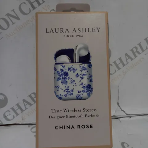 LAURA ASHLEY TRUE WIRELESS EARBUDS - CHINA ROSE