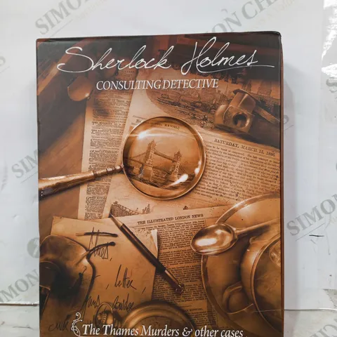 SHERLOCK HOLMES THE THAMES MURDERS & OTHER CASES BOARD GAME