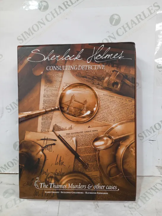 SHERLOCK HOLMES THE THAMES MURDERS & OTHER CASES BOARD GAME