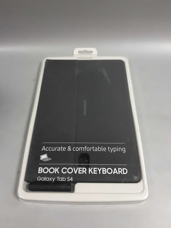 BOXED SAMSUNG GALAXY TAB S4 BOOK COVER KEYBOARD 