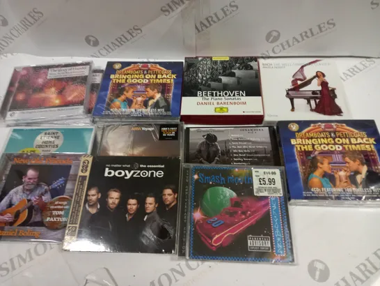 LOT OF ASSORTED MUSIC CDS TO INCLUDE LINKIN PARK METEORA 20 AND PINK TRUSTFALL