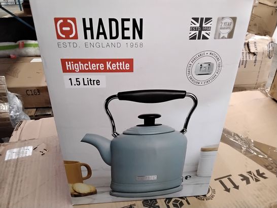 HIGHCLERE 1.5L STAINLESS STEEL ELECTRIC KETTLE 