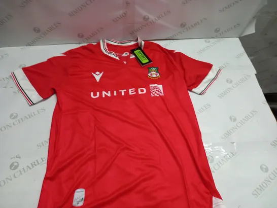 SPORTS PERFORMANCE REPLICA WREXHAM AFX FOOTBALL SHIRT - M