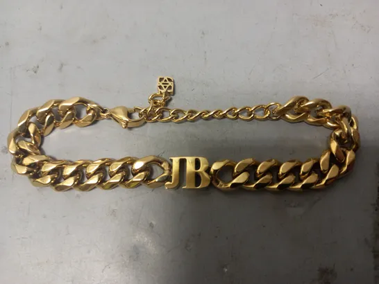 BOXED ABBOTT LYON CUSTOM INITIAL BRACELET IN GOLD