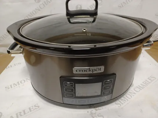 CROCK-POT TIMESELECT DIGITAL SLOW COOKER