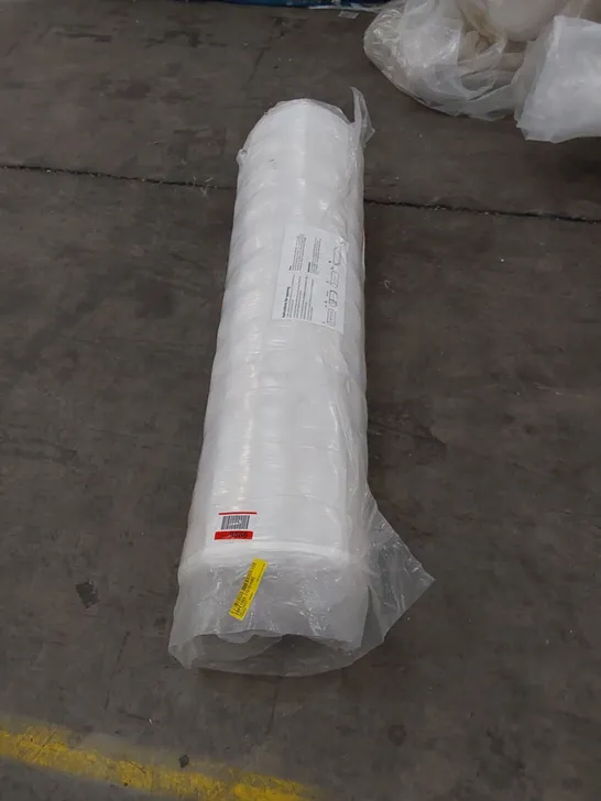 QUALITY BAGGED AND ROLLED 4'6" DOUBLE OPEN COIL MATTRESS