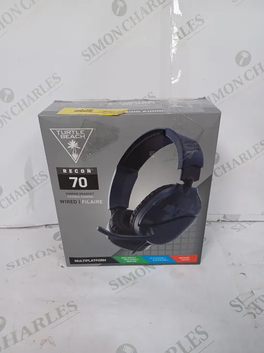 TURTLE BEACH RECON 70 WIRED MULTIPLATFORM GAMING HEADSET 